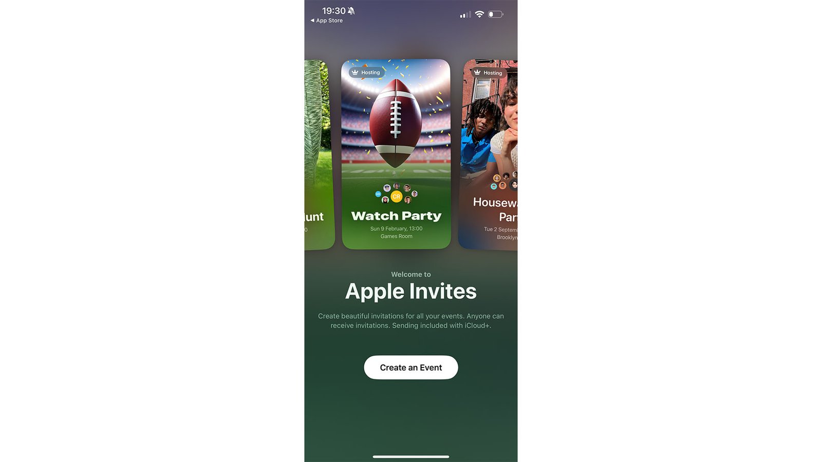 Apple Invites screenshot